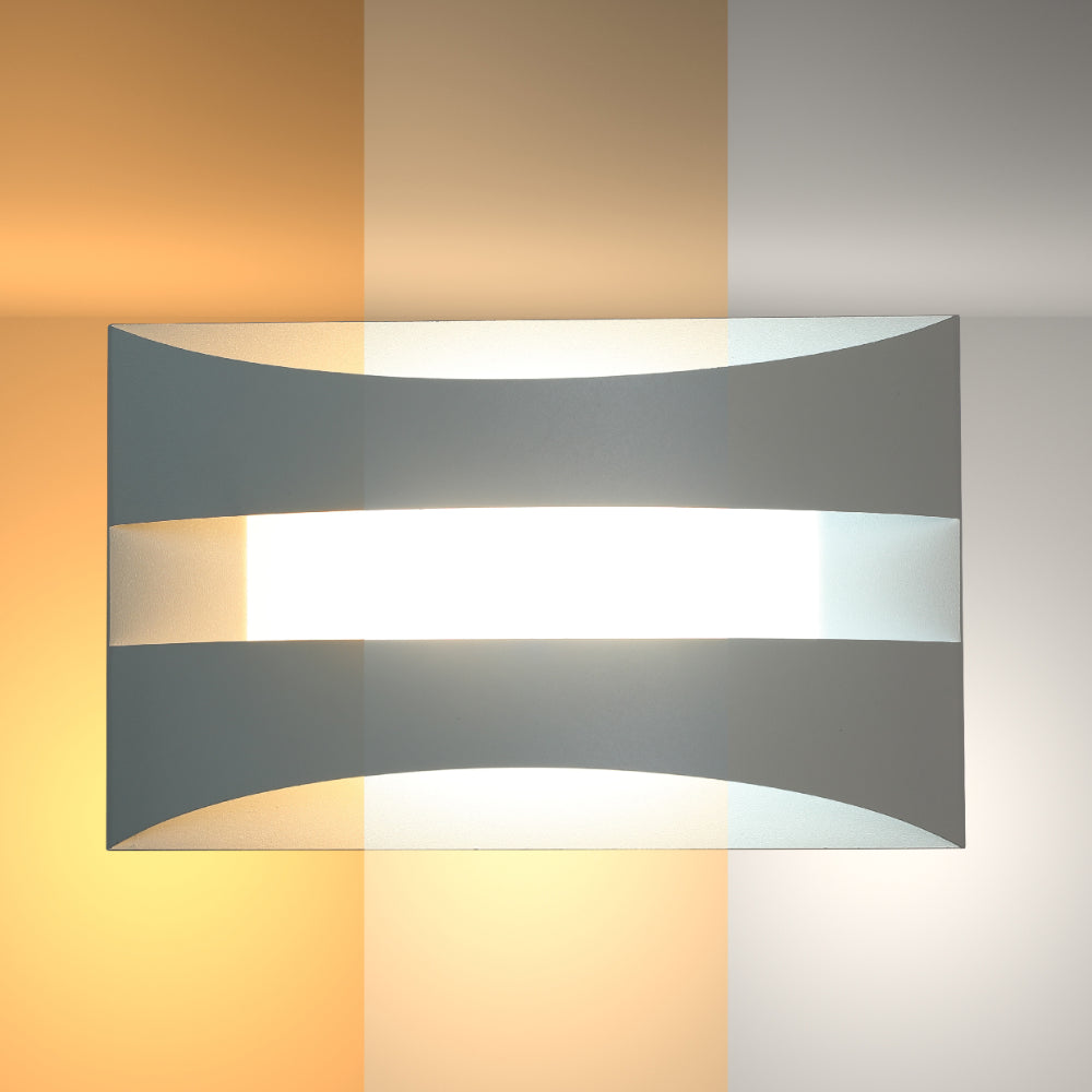 Contemporary Dual-Arc LED Wall Sconce 2