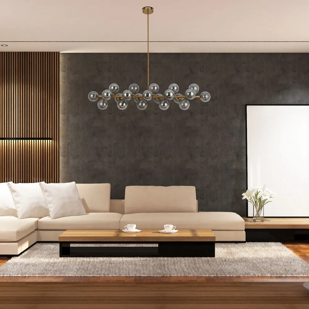 Modern Chandelier TEKLED Cosmos Sphere Pendant Chandelier-Island-159-18256