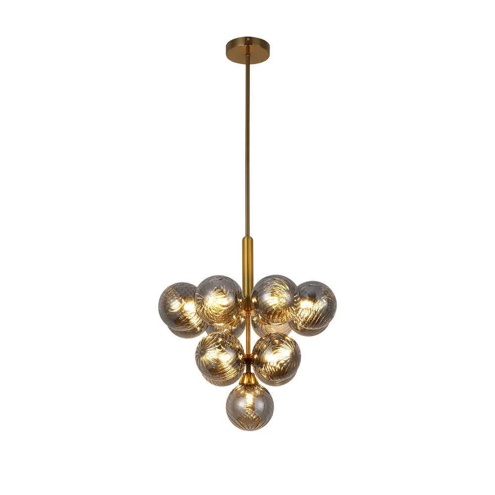 Modern Chandelier TEKLED Cosmos Sphere Pendant Chandelier-Tiered-159-18258