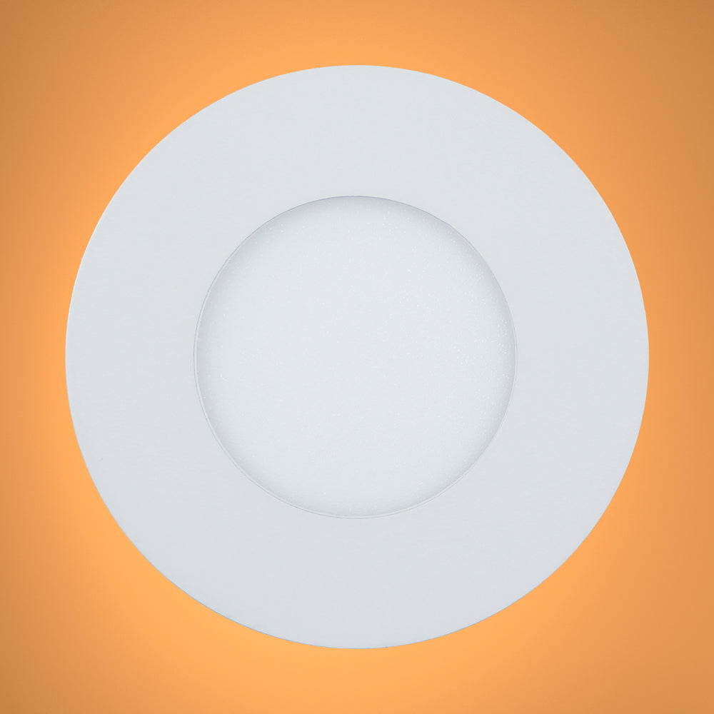 3W Downlight LED Round Slim Panel Light 3W D85mm 15