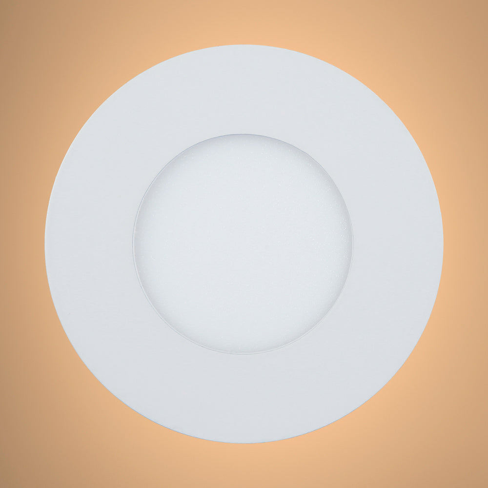 3W Downlight LED Round Slim Panel Light 3W D85mm 16