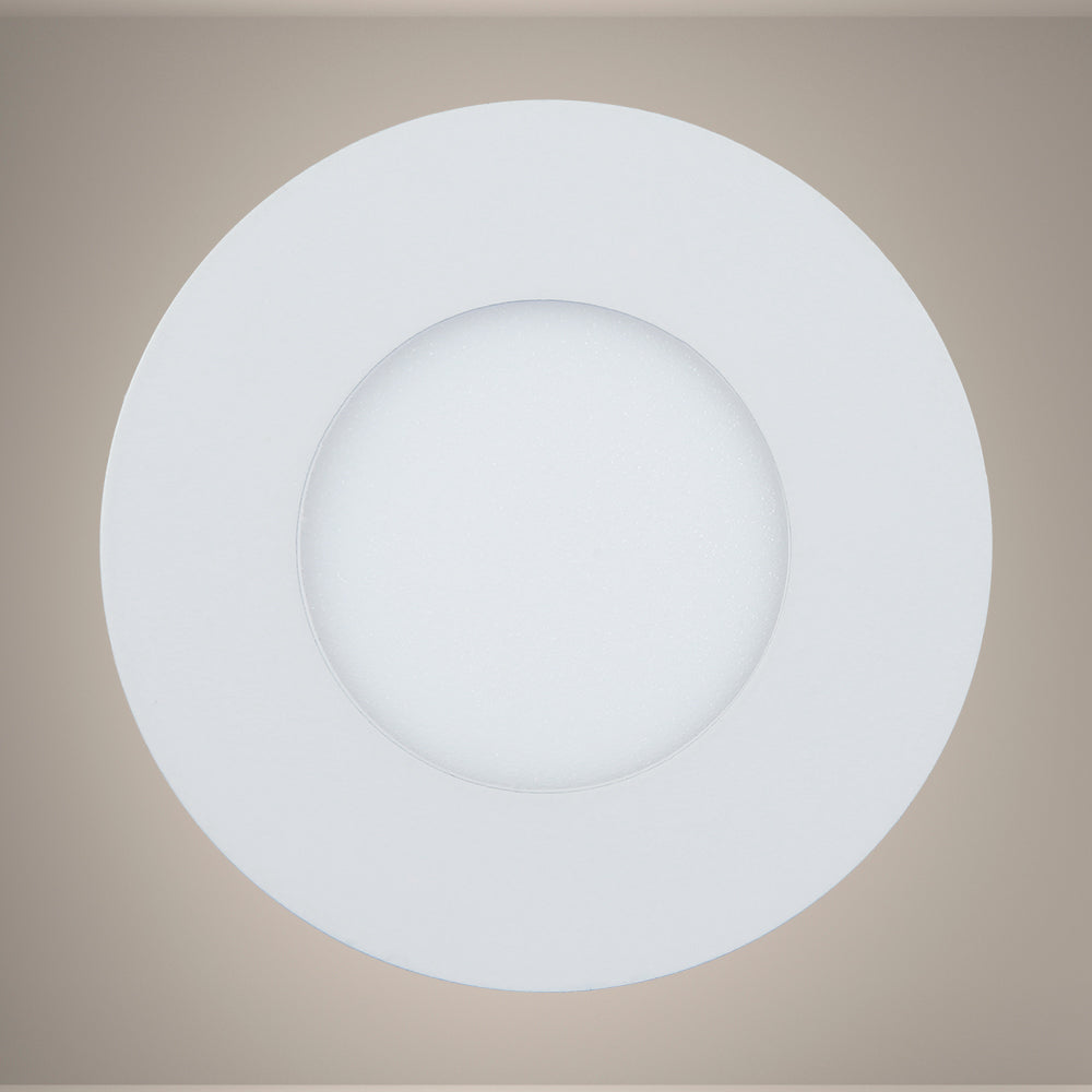 3W Downlight LED Round Slim Panel Light 3W D85mm 1