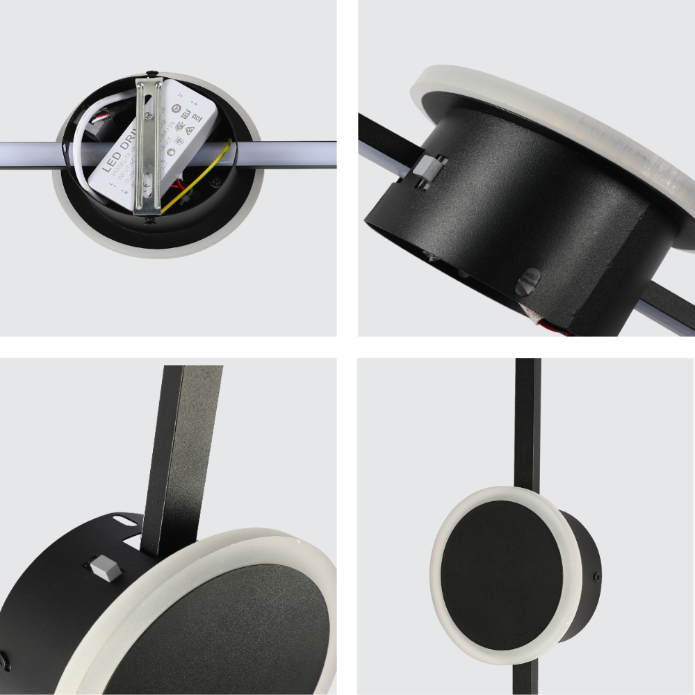 Dual-Function Radiant LED Light Wall or Ceiling Light 14