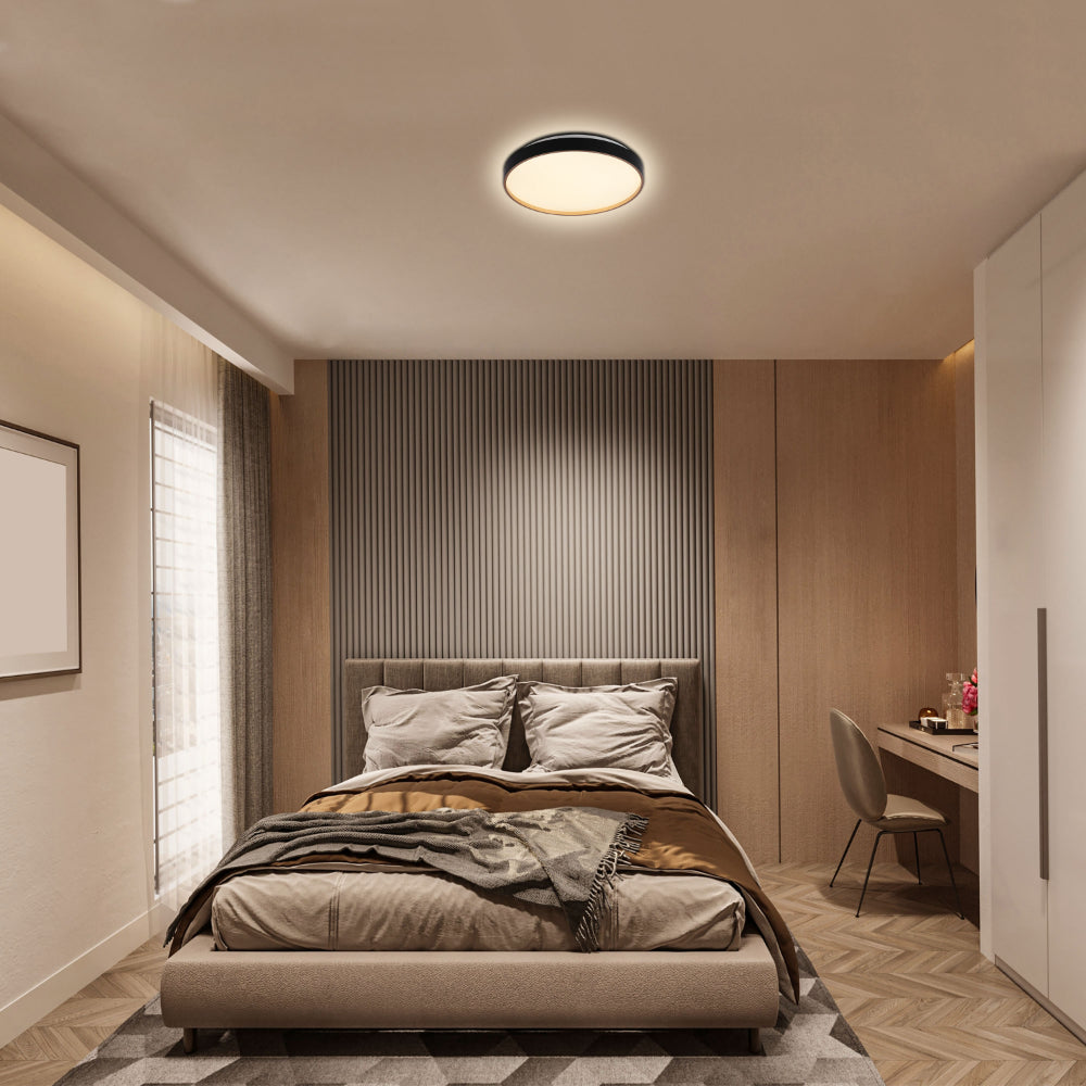 Elegant Contemporary Flush Mount LED Ceiling Light, LED Flush Ceiling Light, TEKLED 5