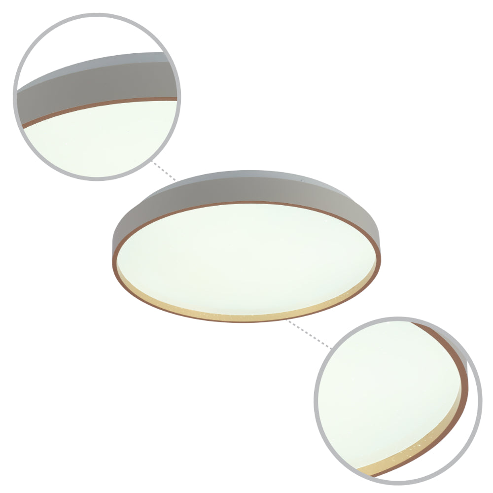 Elegant Contemporary Flush Mount LED Ceiling Light, LED Flush Ceiling Light, TEKLED 12