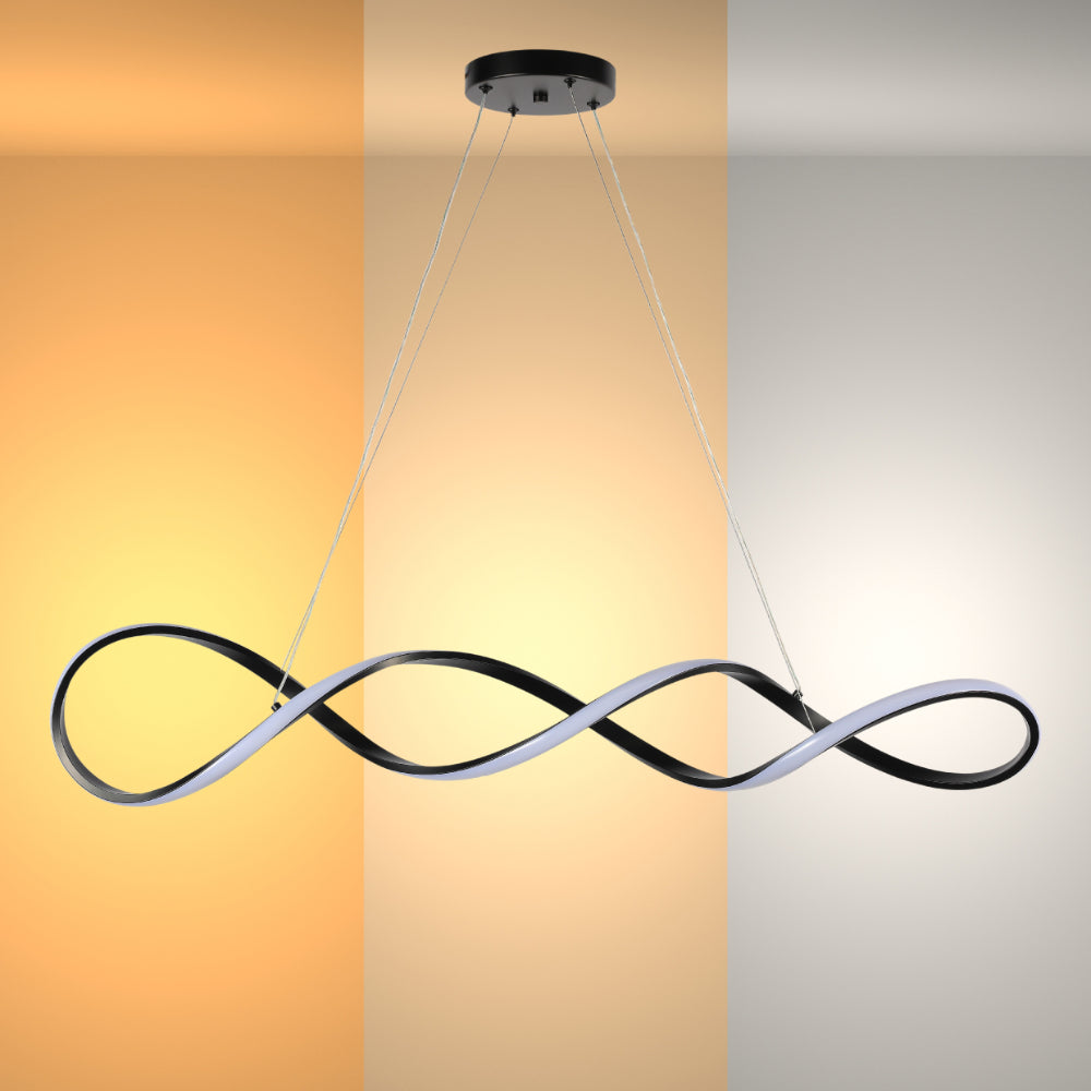 Elegant Infinity LED Pendant Light, Modern Ceiling Light, TEKLED 3