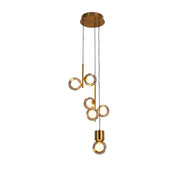 Glass Pendant Light TEKLED Ethereal Glow Cluster Pendant Light-Default Title-159-18280