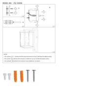 Ferda Outdoor Lantern Wall Light E27 Dark Grey 16