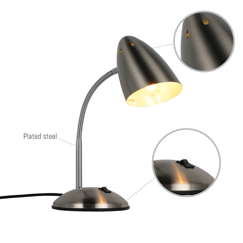 Flex Neck Metal Desk Lamp 18