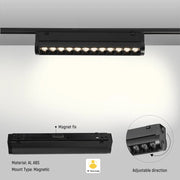 Close shot of the FlexBeam Laser Blade Linear Magnetic Track Light-169-03106