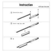 User manual for FlexBeam Laser Blade Linear Magnetic Track Light-169-03106