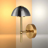 Mushroom Glass Wall Light – Integrated 5W LED, 3CCT Switchable