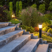 Outdoor Bollard Light TEKLED HaloGlow LED Bollard Light 12W Warm White-Default Title-257-03066
