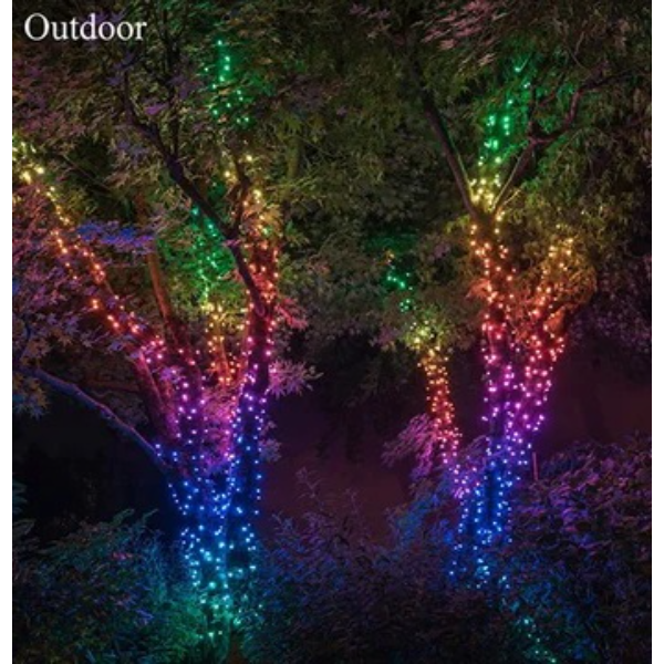 aries led string light outdoor setting