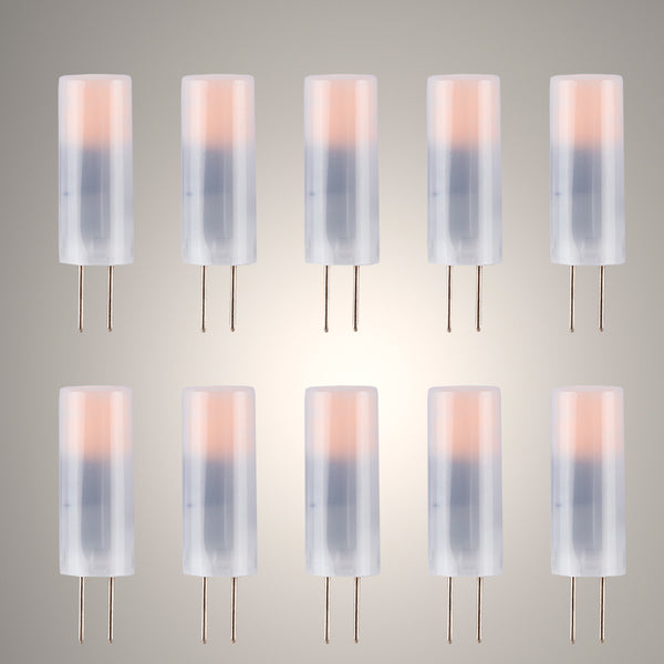 LED Capsule Bulb G4 Snap Fix 1.5W 140lm Pack of 10 230Vac 13