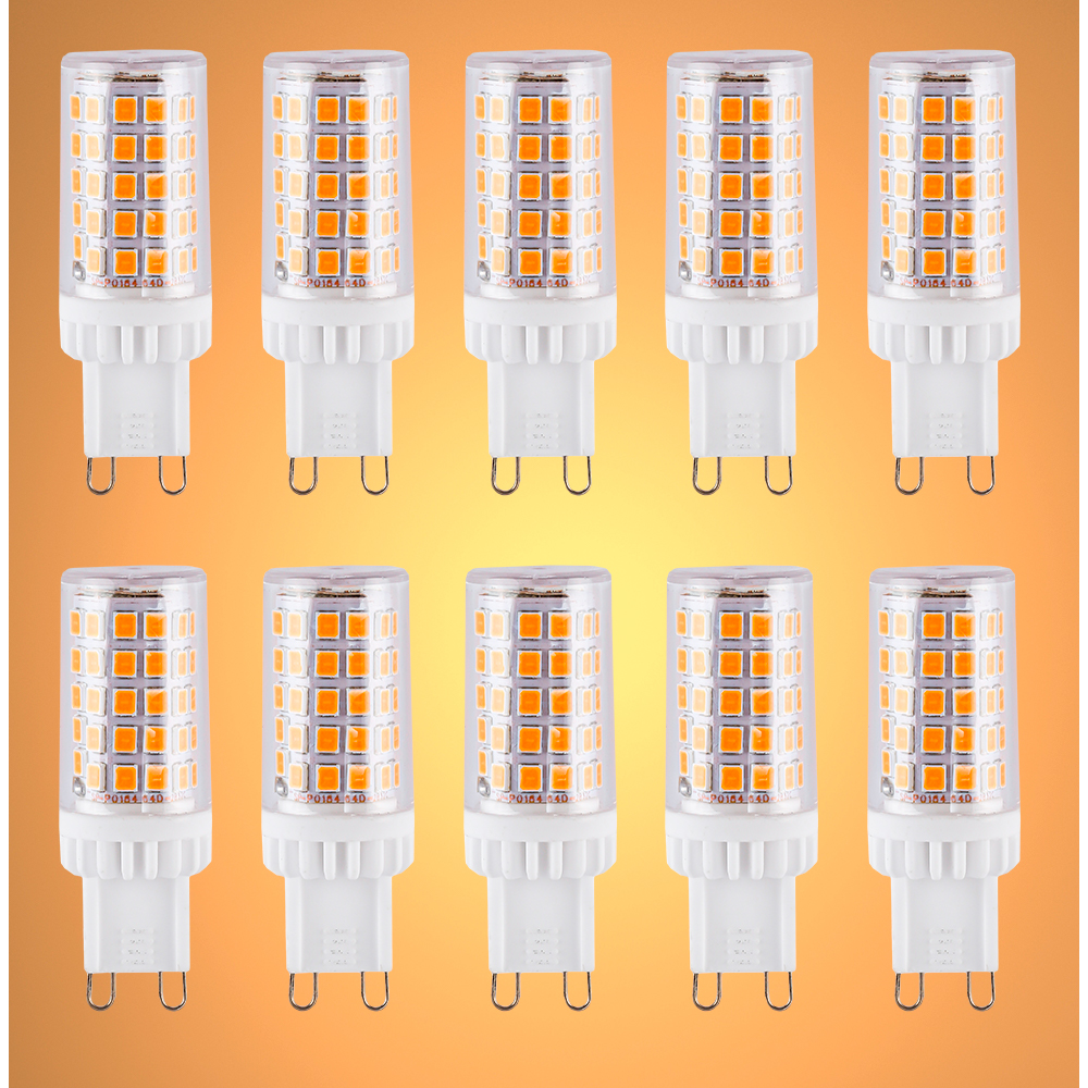 LED Capsule Bulb G9 Snap Fix 4.8W 500lm Pack of 10 16