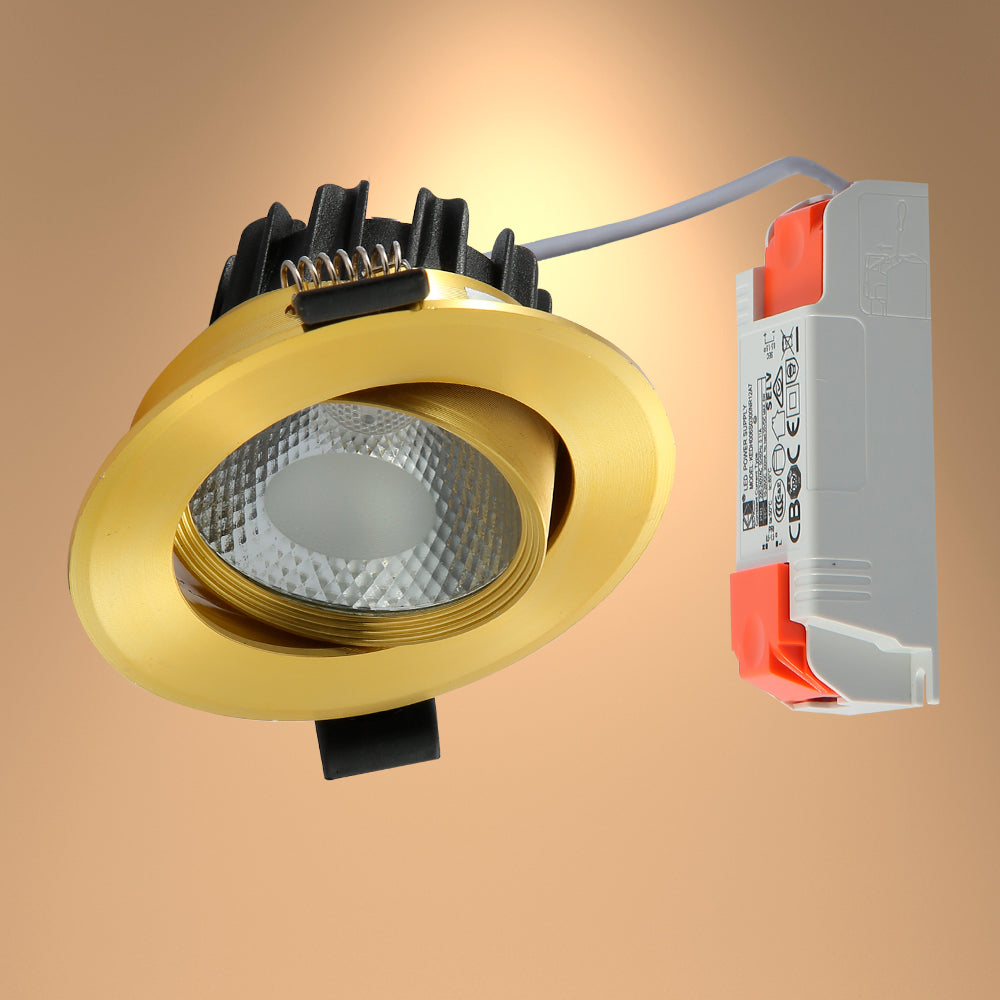 LED COB Tilt Recessed Downlight 5W CRI90 5