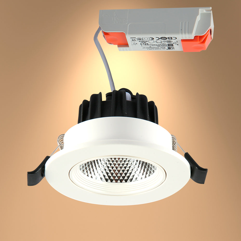 LED COB Tilt Recessed Downlight 5W CRI90 7