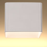 LED Cuboid Wall Light 5W Cool White 4000K White 1