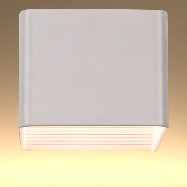 LED Cuboid Wall Light 5W Cool White 4000K White 1
