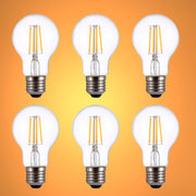 LED Filament A60 GLS Bulb E27 Edison Screw 17