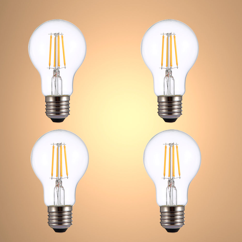 LED Filament A60 GLS Bulb E27 Edison Screw 19