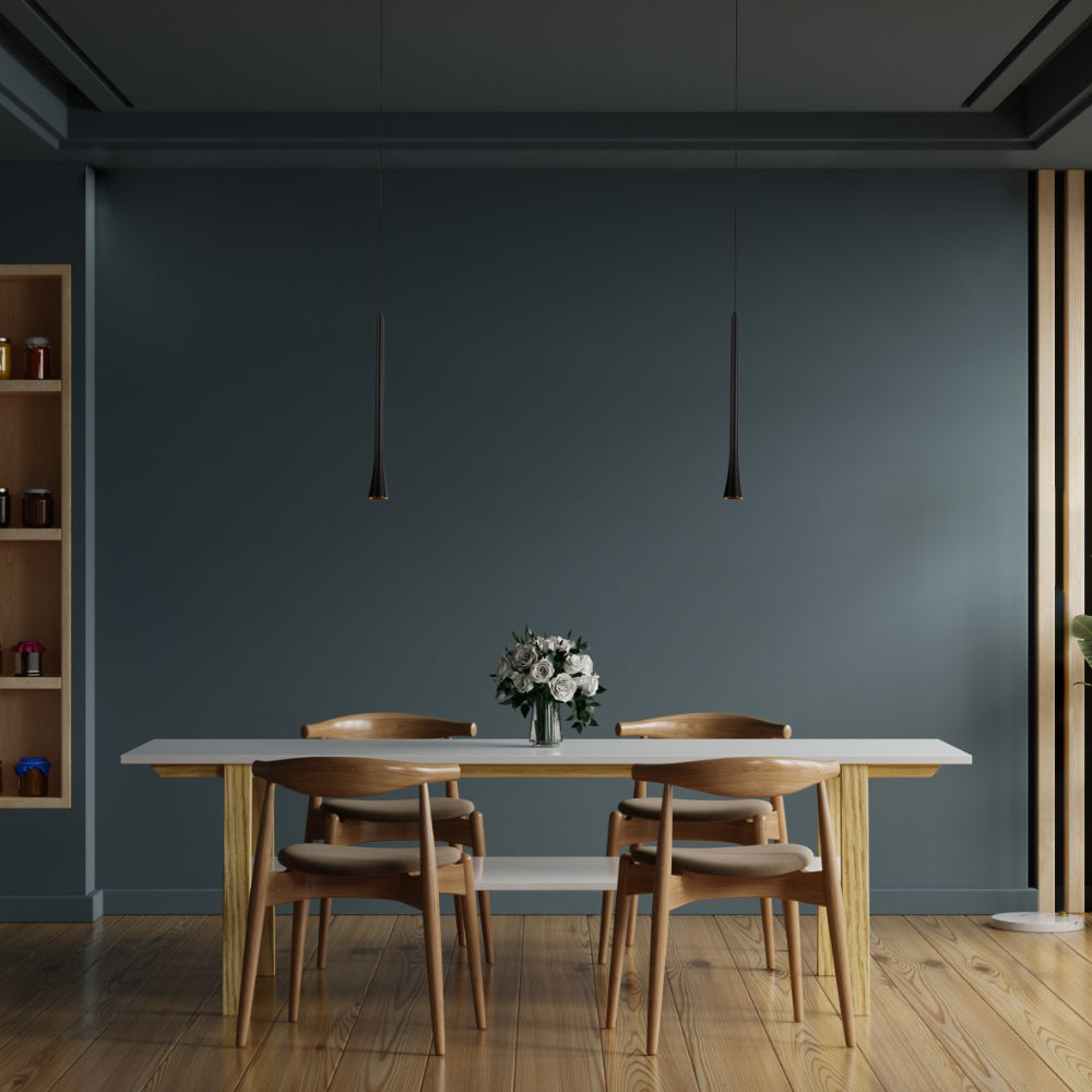 LED Pendant Downlight 5W 3000K Black and Bronze 10
