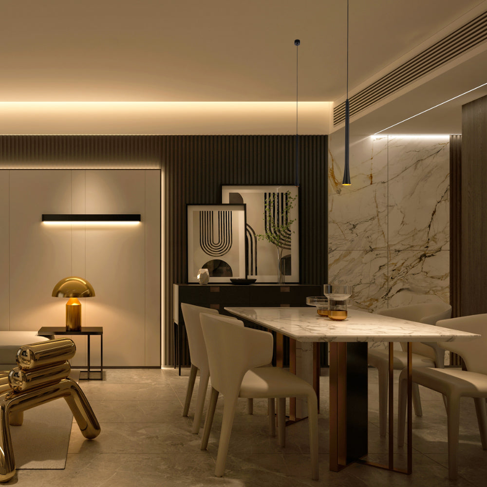 LED Pendant Downlight 5W 3000K Black and Bronze 14