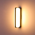 LED Plastic Modern Outdoor Wall Light 15W 2
