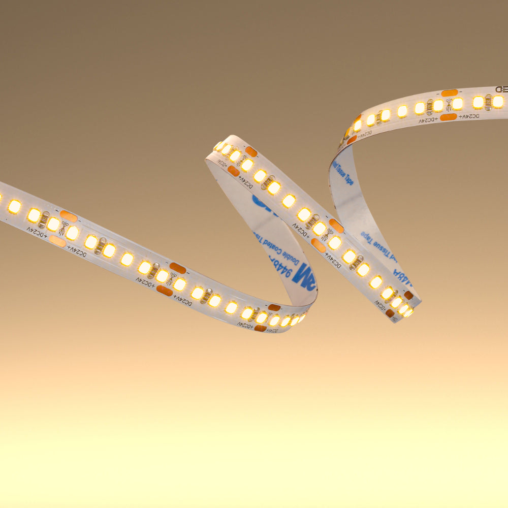 LED Strip Light 180pcs 2835 LED 10W 2A 24Vdc 10mm 5m IP20 12