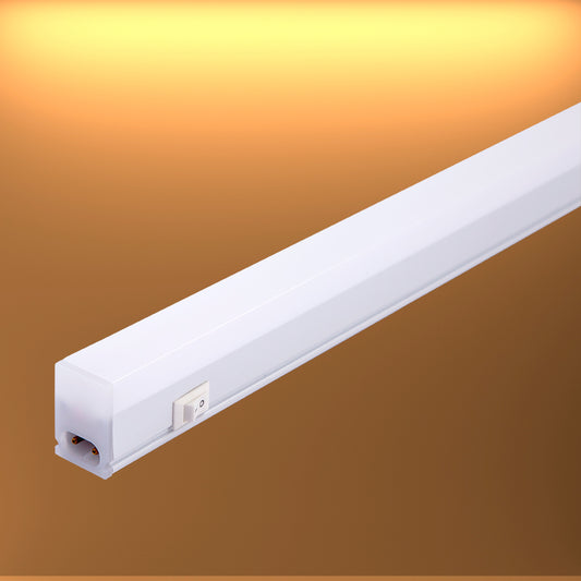 9W 2ft LED T5 Under Cabinet Link Light 6000K IP20 with switch 566mm 1