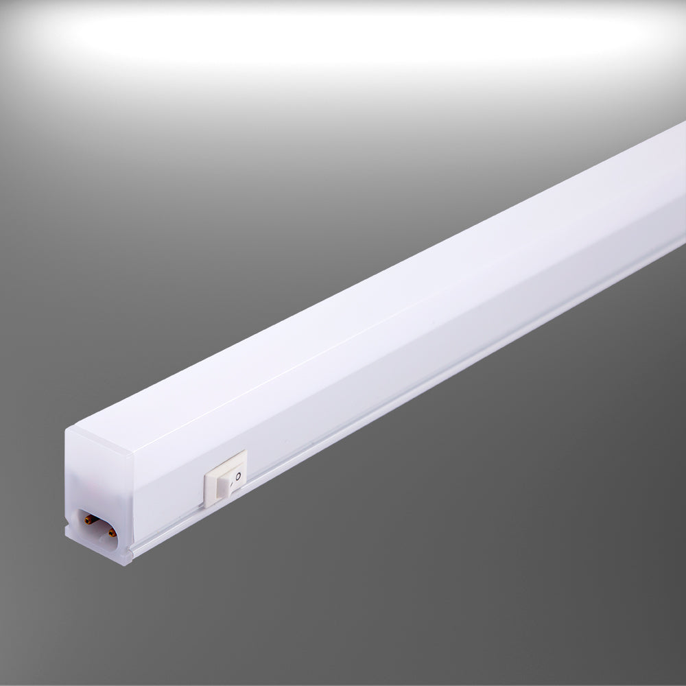 9W 2ft LED T5 Under Cabinet Link Light 6000K IP20 with switch 566mm 3