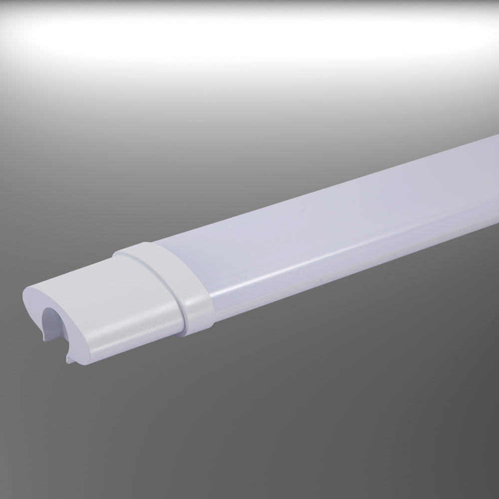 18W 2ft LED Tri-proof Slim Batten Linear Fitting 6500K Cool Daylight IP65 60cm 1