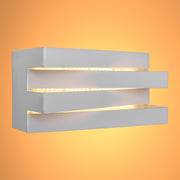 Integrated LED Metal Wall Light 12W Warm White 3000K 1