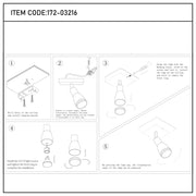 User manual for Luma Cylindro GU10 Spotlight Fixture-172-03216