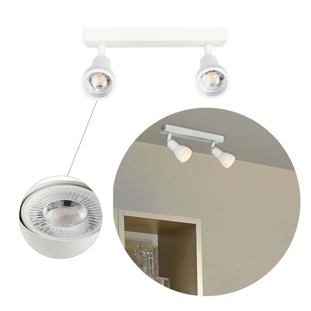 Close shot of the Luma Cylindro GU10 Spotlight Fixture-172-03218