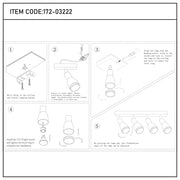 User manual for Luma Cylindro GU10 Spotlight Fixture-172-03222