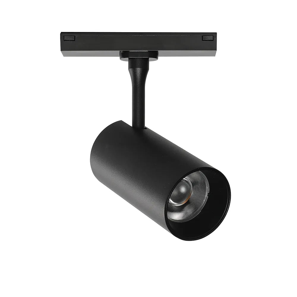 Magnetic Tracklight TEKLED Magnetic Cylinder Focus LED Track Light Black 4000K-12W-169-03101