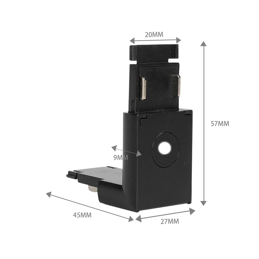 Magnetic Tracklight TEKLED Magnetic Track Light Connectors & End Caps-Ceiling to wall, Wall to Wall-169-03716