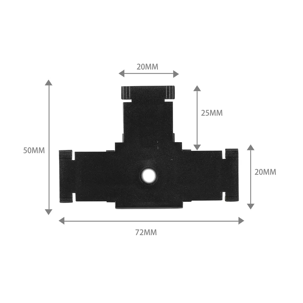 Magnetic Tracklight TEKLED Magnetic Track Light Connectors & End Caps-T Connector-169-03717