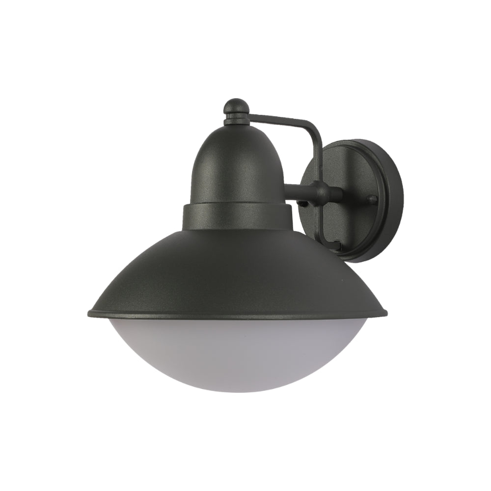 Marcel Outdoor Lantern Wall Light E27 Dark Grey 1