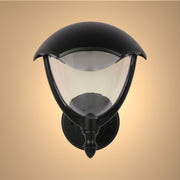 Megan LED Outdoor Lantern Wall Light 6W 3000K Black 1