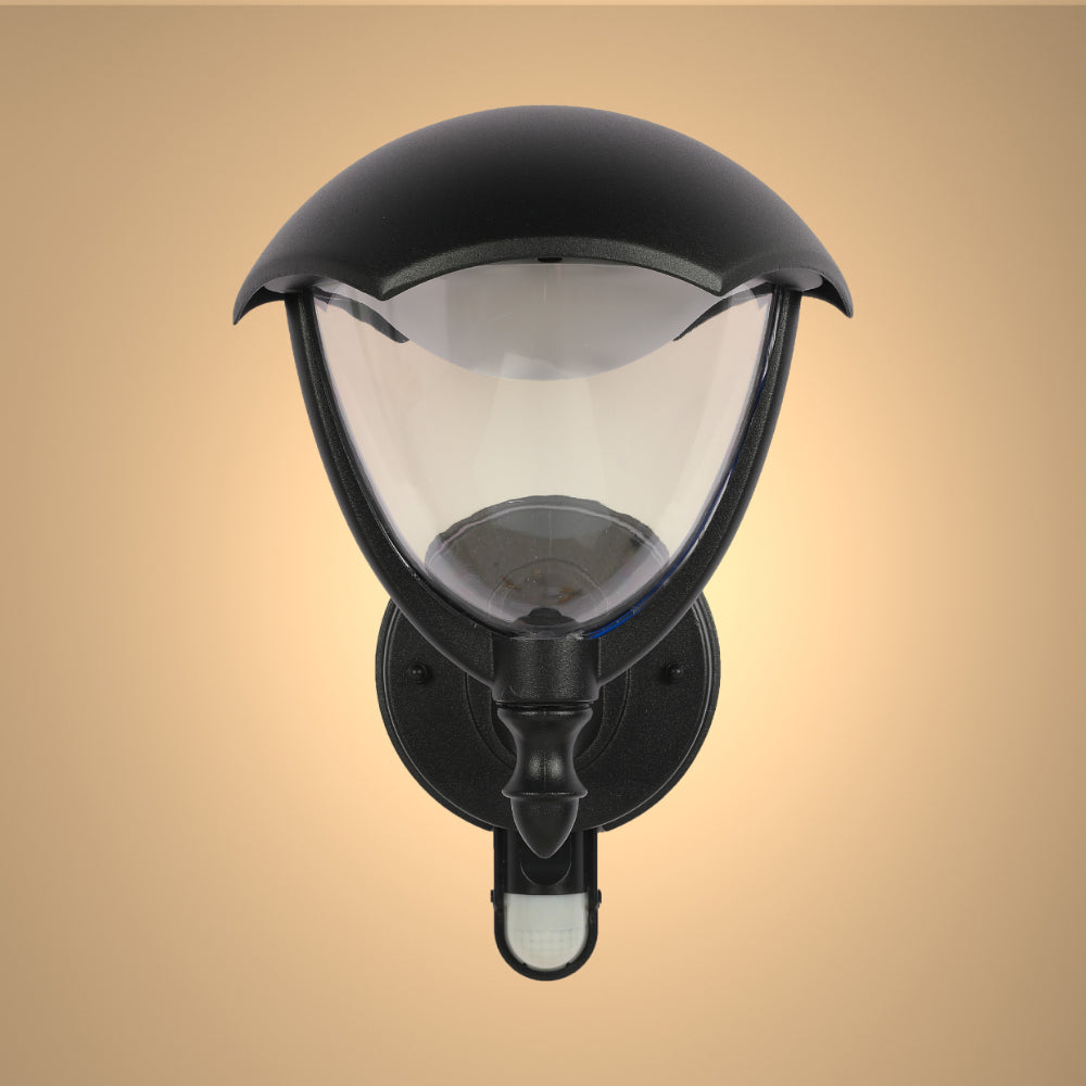 Megan LED Outdoor Lantern Wall Light 6W 3000K Black 2
