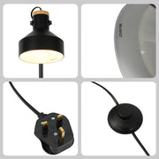Minimalist Adjustable Floor Lamp with Wooden Accent 16