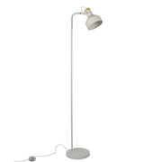 Minimalist Adjustable Floor Lamp with Wooden Accent 2