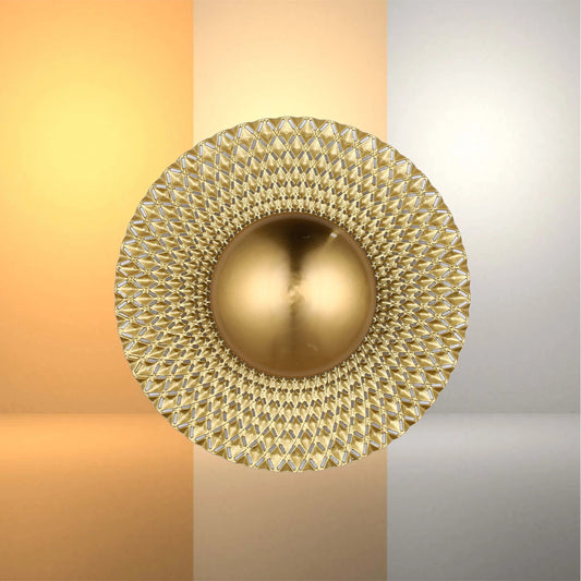 Decorative Round LED Wall Light - 5W, 3CCT, 270mm