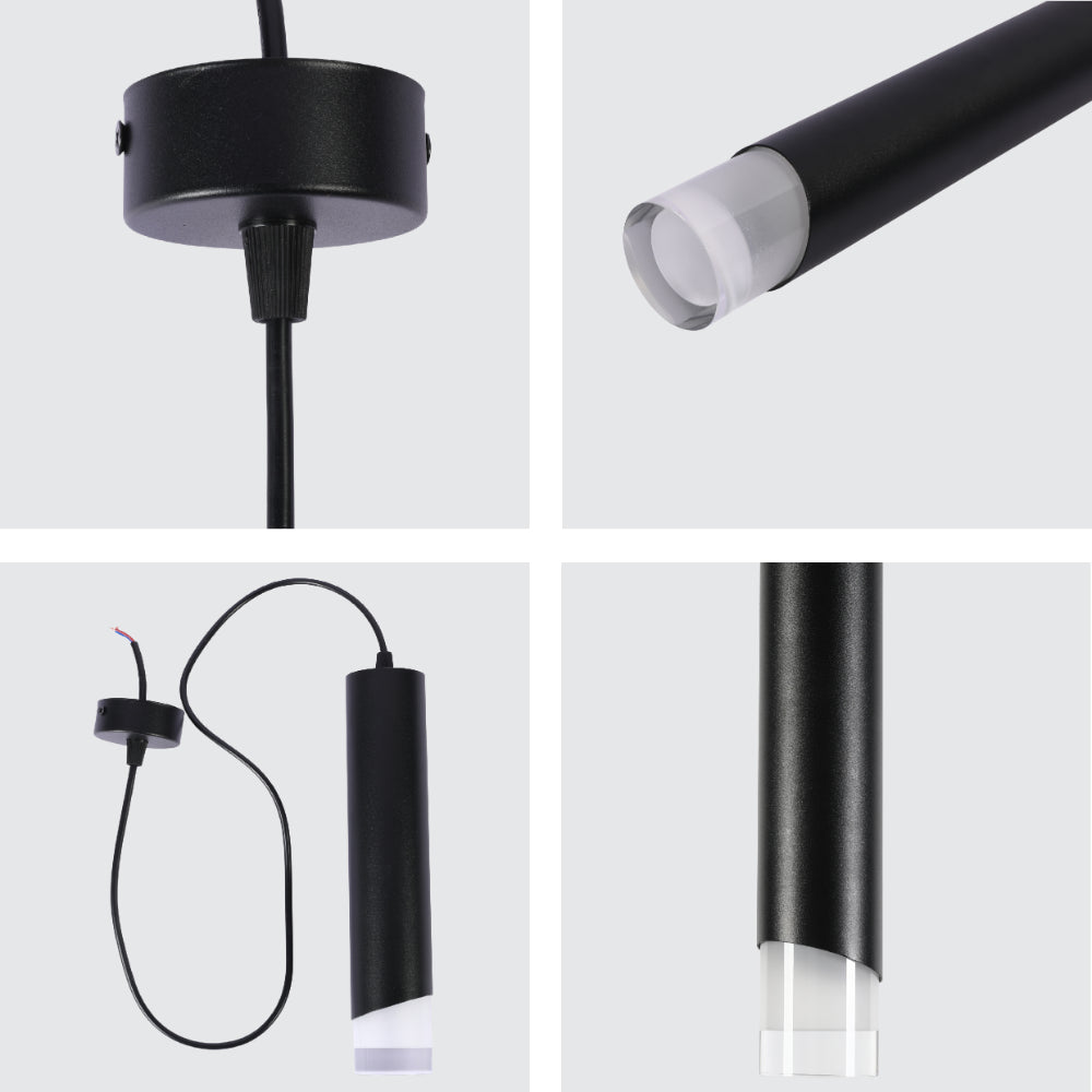 Modern Cylinder Pendant Downlight with PMMA Diffuser GU10, Pendant Downlight, TEKLED 14