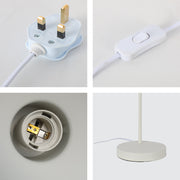 Modern Desk Lamp with Wooden Accent 20