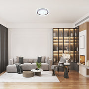 Modern Flush Mount Ceiling Light with Triple Light Diffusion, LED Flush Ceiling Light, TEKLED 3