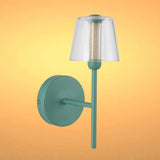 Modern Glass Wall Light – Integrated LED, 300mm Width, Ombre or Clear Shade